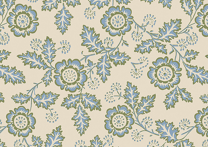 Land & Shore River, Green - Twist&Fit Roman Blind - Image 8